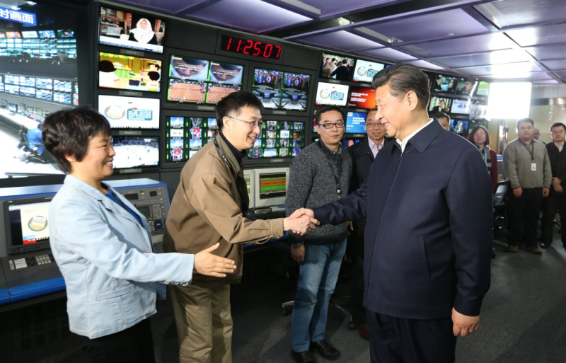 2019年1月25日，十九屆中央政治局在人民日報社就全媒體時代和媒體融合發(fā)展舉行第十二次集體學(xué)習(xí)。習(xí)近平總書記主持學(xué)習(xí)并發(fā)表重要講話。